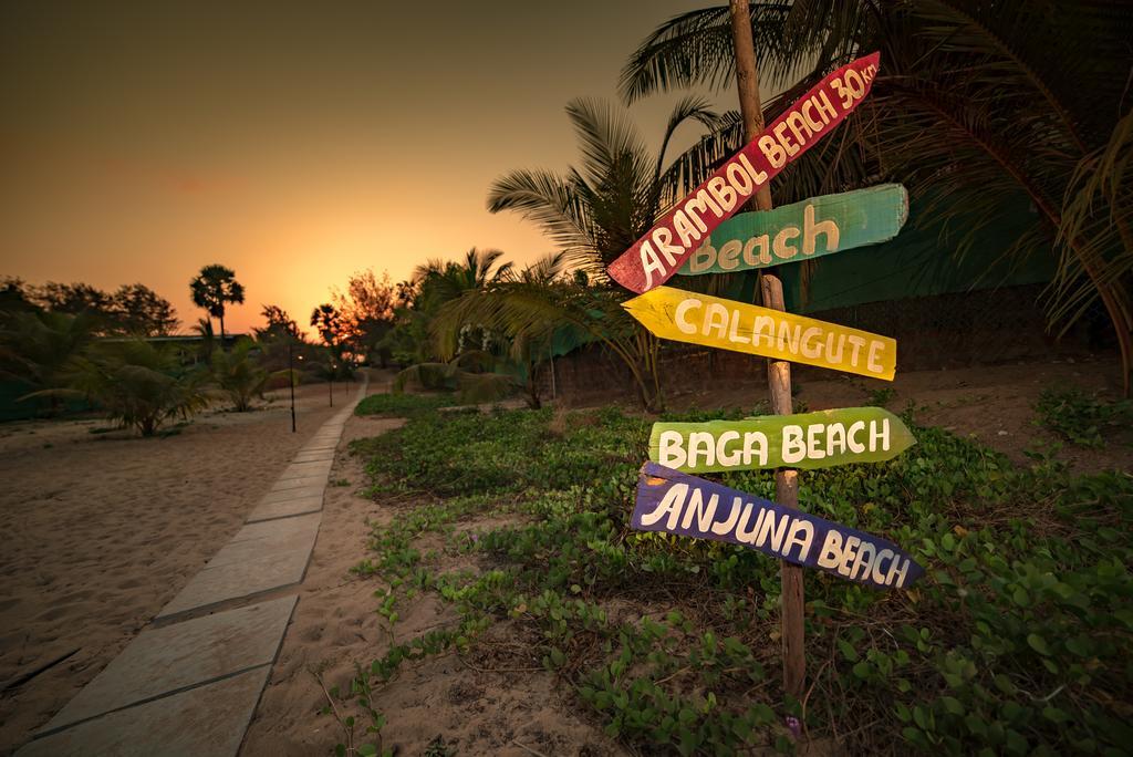Little India Beach Cottages Baga Eksteriør billede